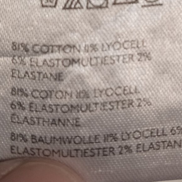 Maeve Women's The Colette Crop High Rise Wide Leg Jeans 32P - Picture 8 of 9